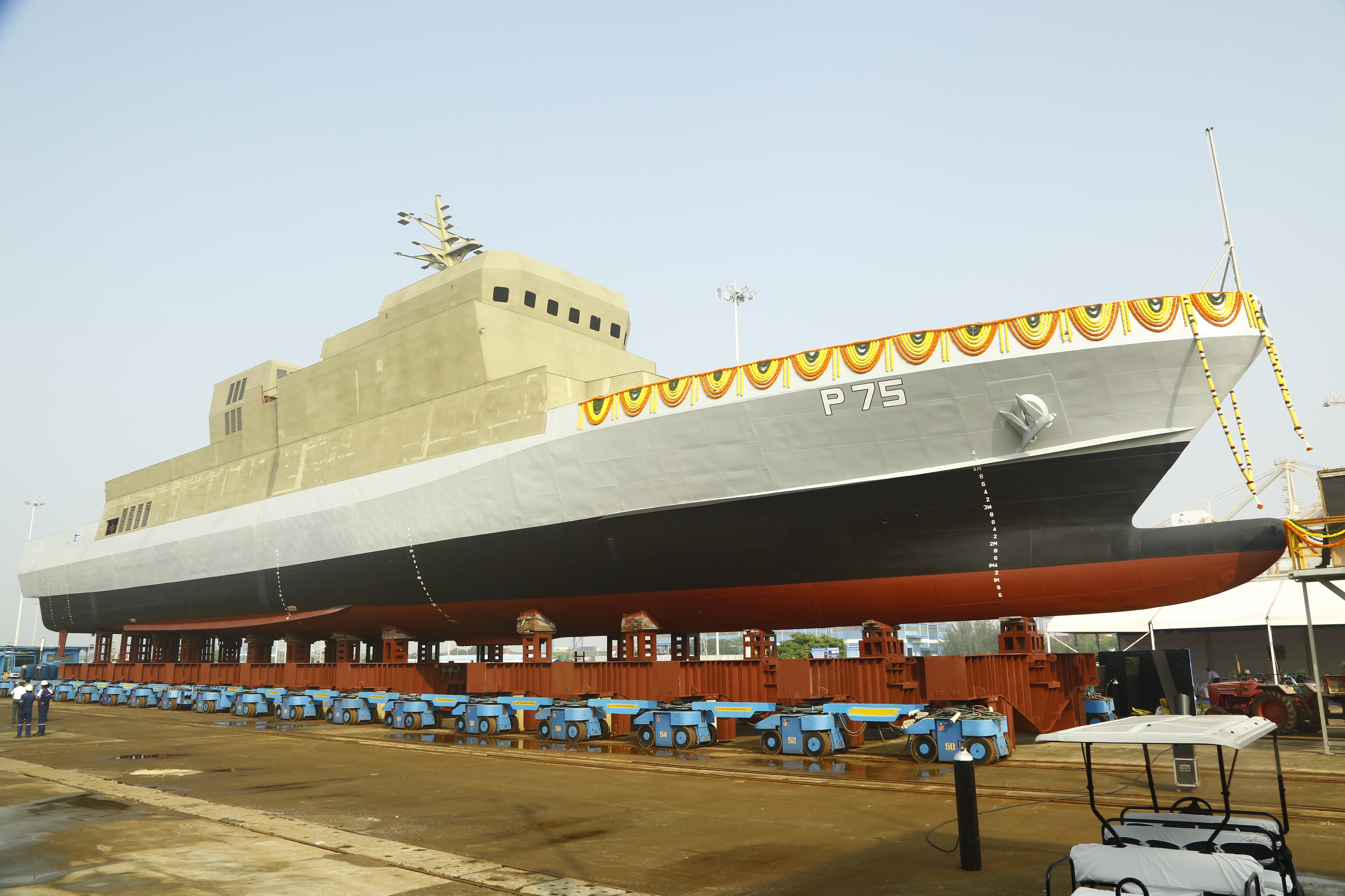 Launching of the 4th ASW SWC (Yard 3031) on 16 Nov 23