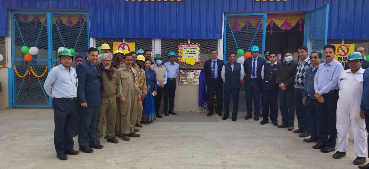 Inauguration of Hazardous Waste Store at Main Works on 19 Jan 23