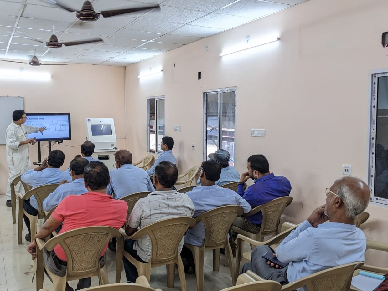 Safety Training through GSTK for Employees at FOJ Unit on 23 & 24 Feb 23