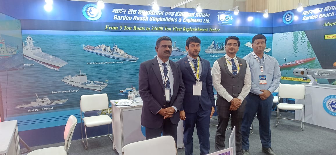 Team GRSE at Milan Technical Exposition 2024, Naval Dockyard, Visakhapatnam 21-23 Feb 24