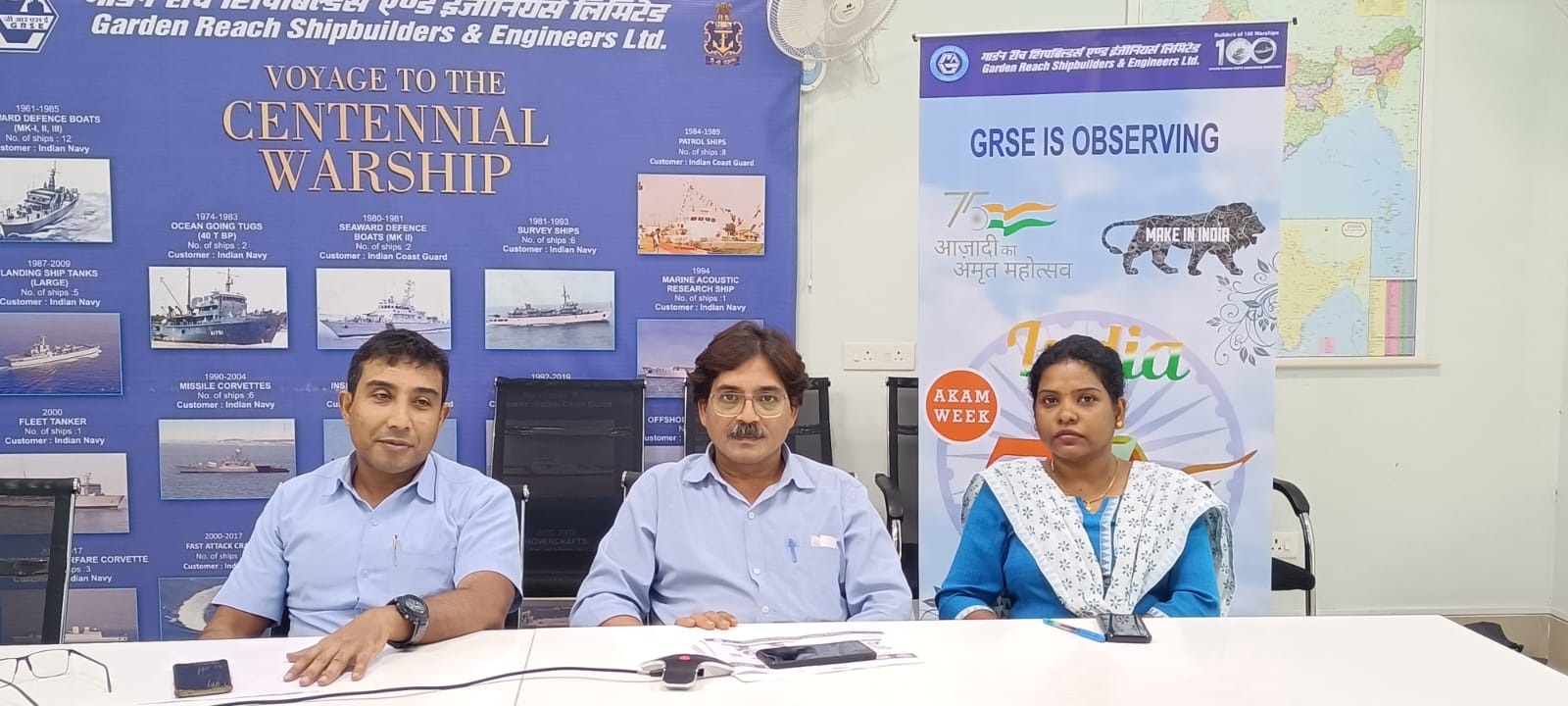 INDIA@75 - PHASE XI Webinar on GRSE - VENDOR RATING AND SPECIAL VENDOR DEVELOPMENT PROGRAM WITH FOCUS ON SERVICE VENDOR, MSME - WOMEN & SC-ST ENTREPRENEURS on 14 Aug 23