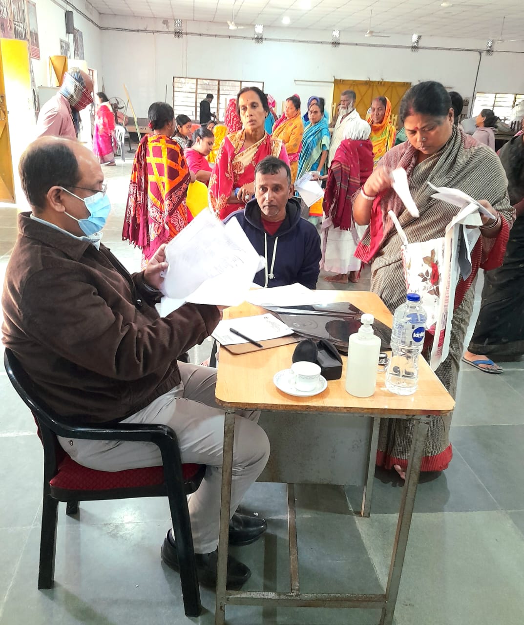 Health Check-Up Camp by GRSE at NAORA, 24 PGS (S) on 04 Jan 24