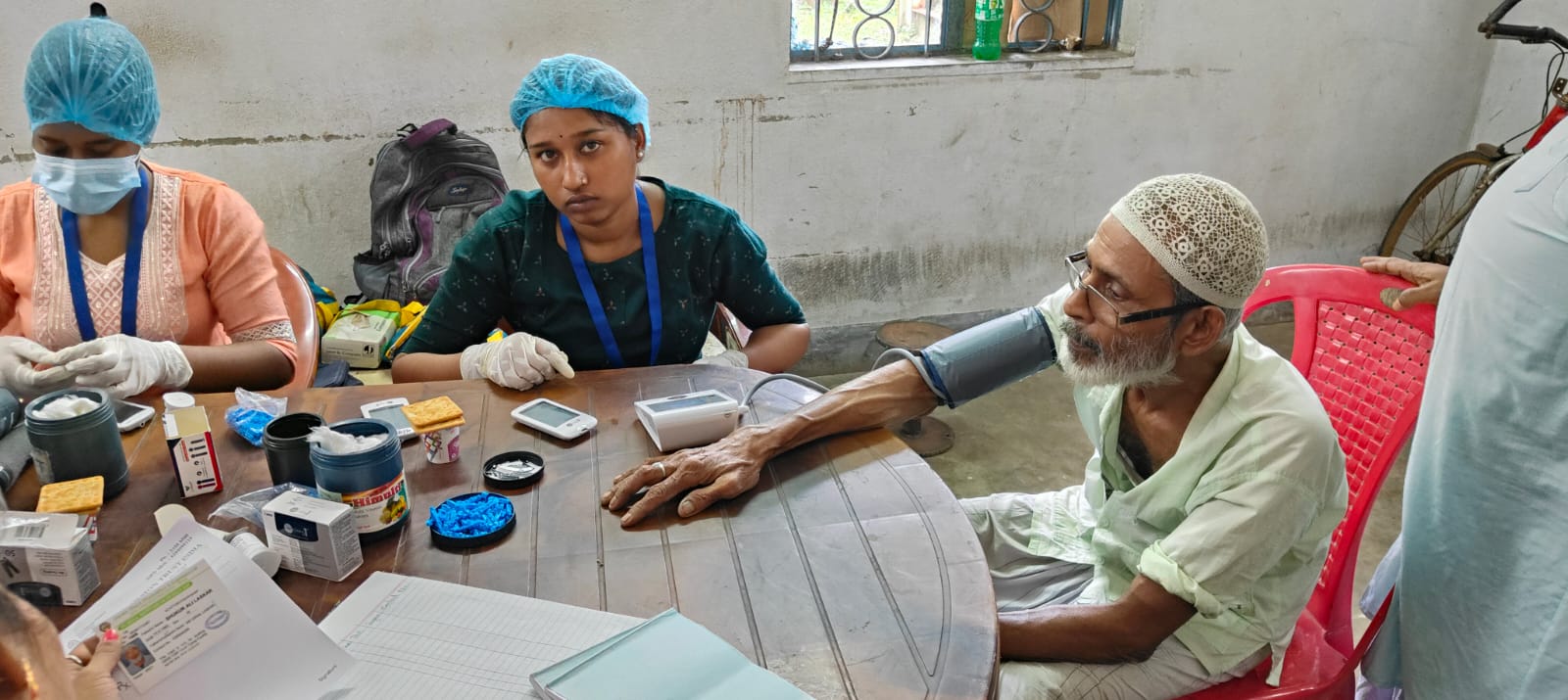 Cataract Screening Camp by GRSE at RBD Unit on 11 Oct 23