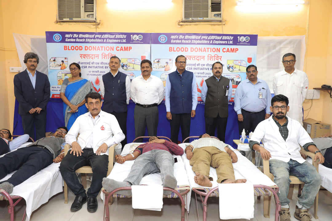 Inauguration of Blood Donation Camp 2023 on 17 Feb 23