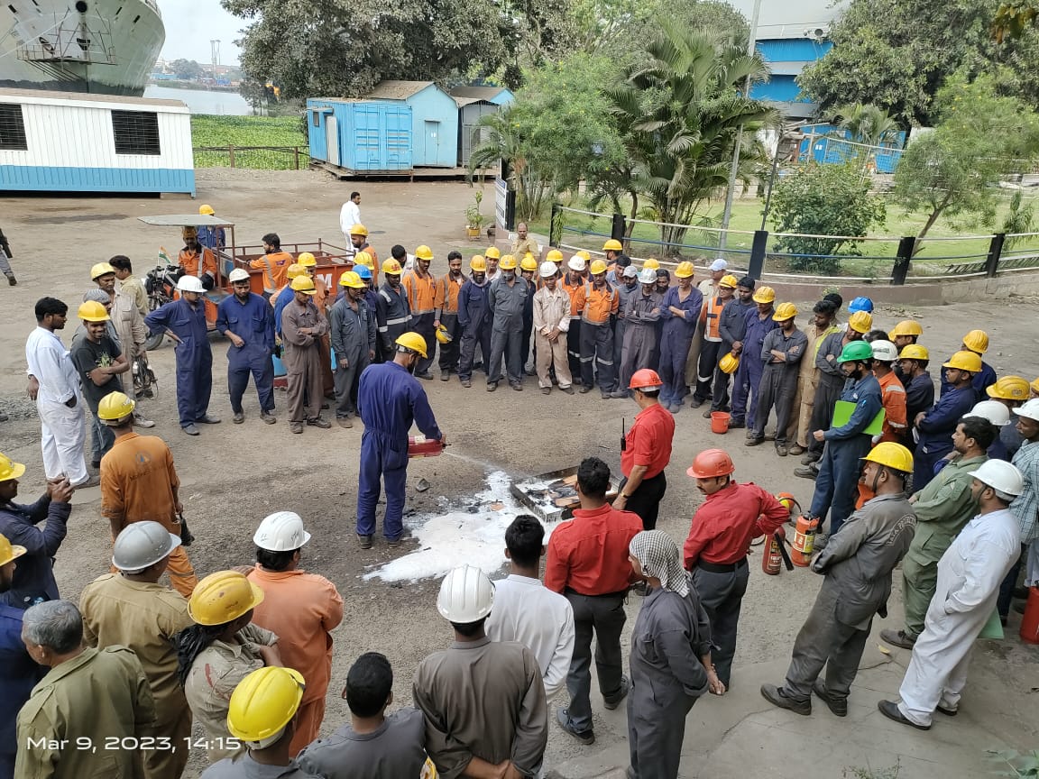 Image 2 - Fire Fighting & Fire Prevention Training at FOJ Unit on 09 Mar 23