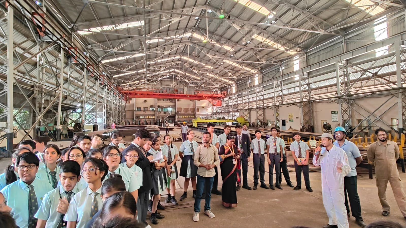 Educational Visit of young academic minds from South City International School, Kolkata on 27 Jan 23