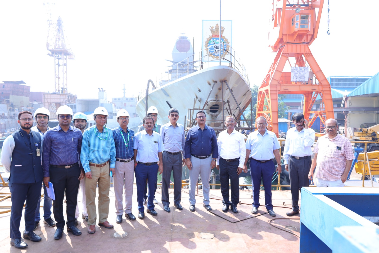 Visit of Shri Rathendra Raman, IRTS, Chairman, Syama Prasad Mookerjee Port on 01 Nov 23