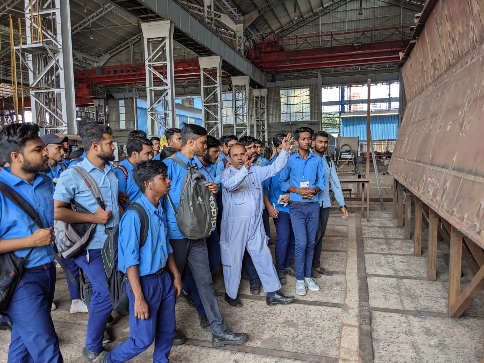 Image 1 - Industrial Visit - Visit of trainees from Tollygunje Govt. ITI, Kolkata on 29 Mar 23