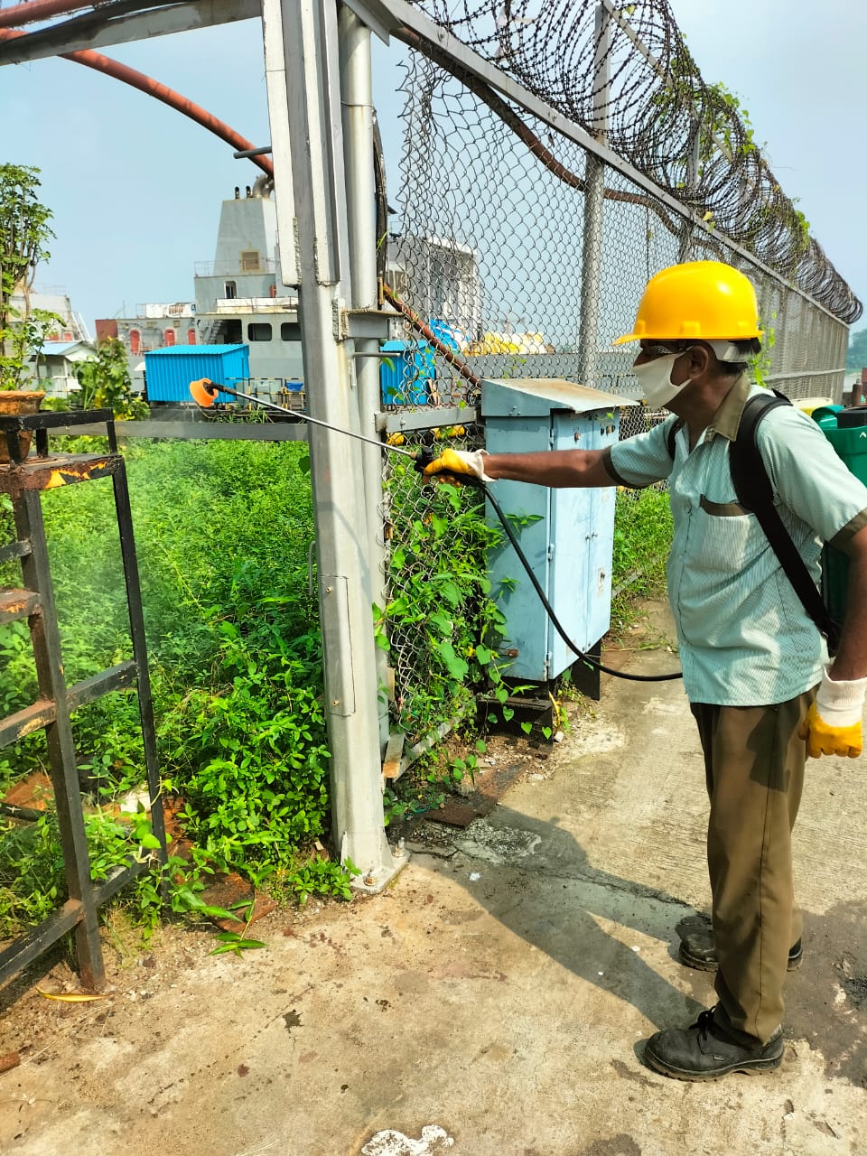 Cleanliness campaign by YMS Dept at Main Unit on 09 Oct 23