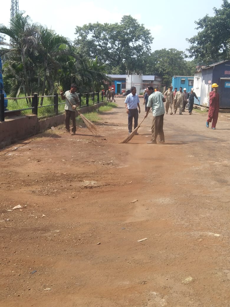 Cleanliness campaign at FOJ Unit on 11 Oct 23