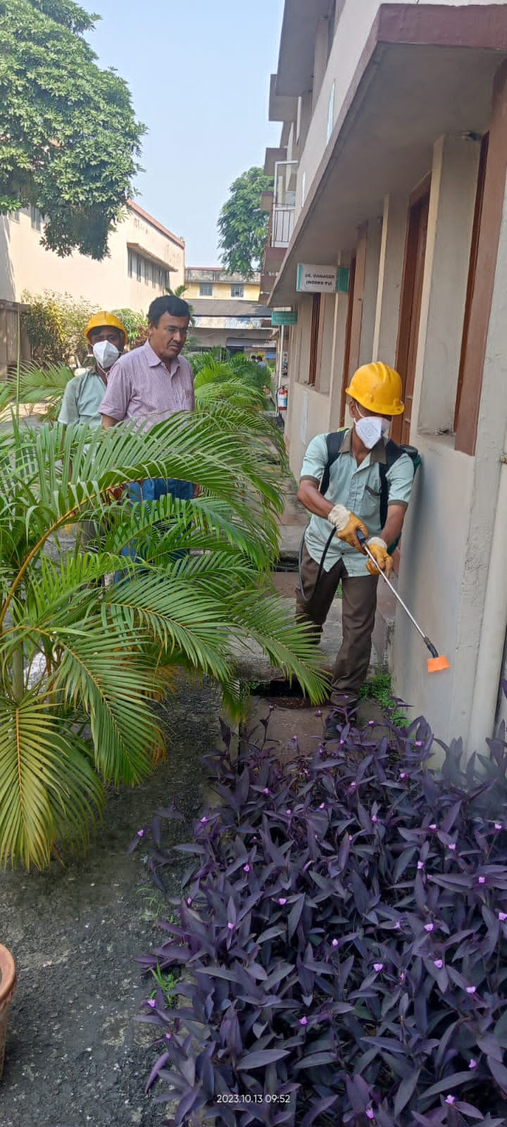 Insecticidal Fumigation Drive to tackle Mosquito Breeding & Pest Control at work place