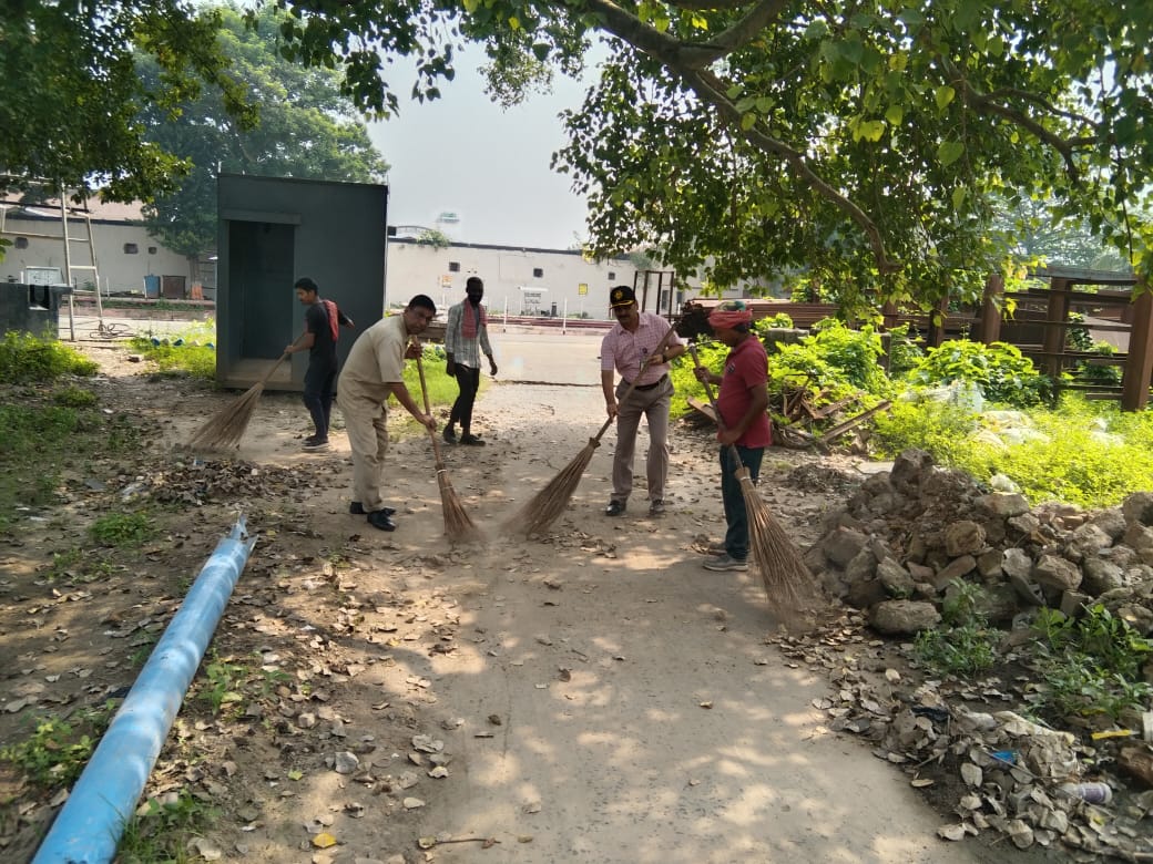 Cleanliness Campaign at RBD Unit on 18 Oct 23