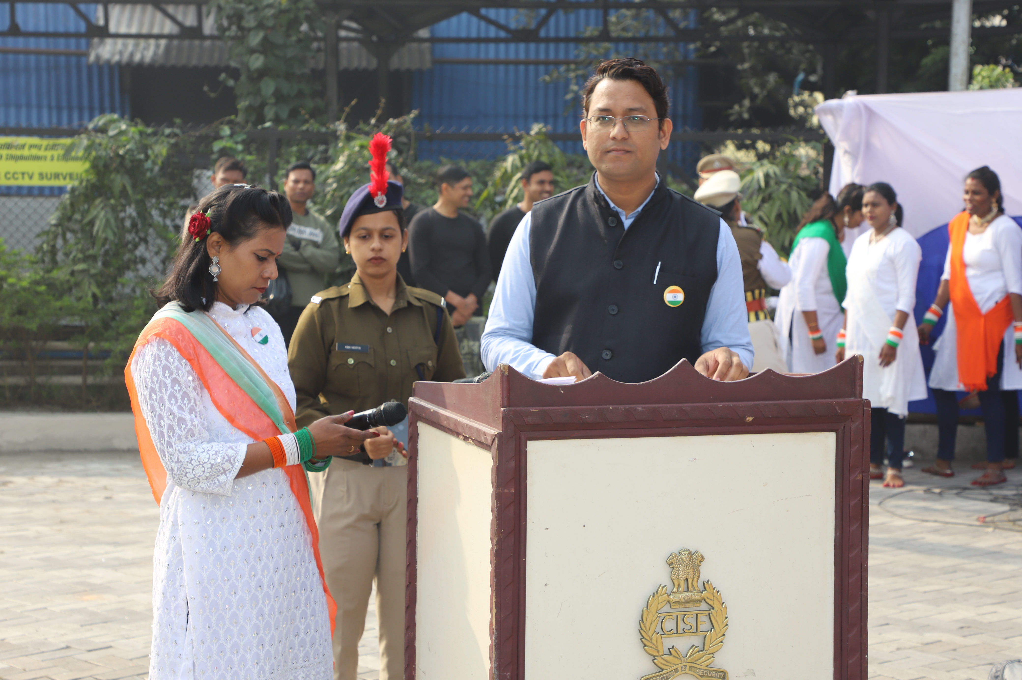 GRSE observes 75th Republic Day on 26 Jan 24