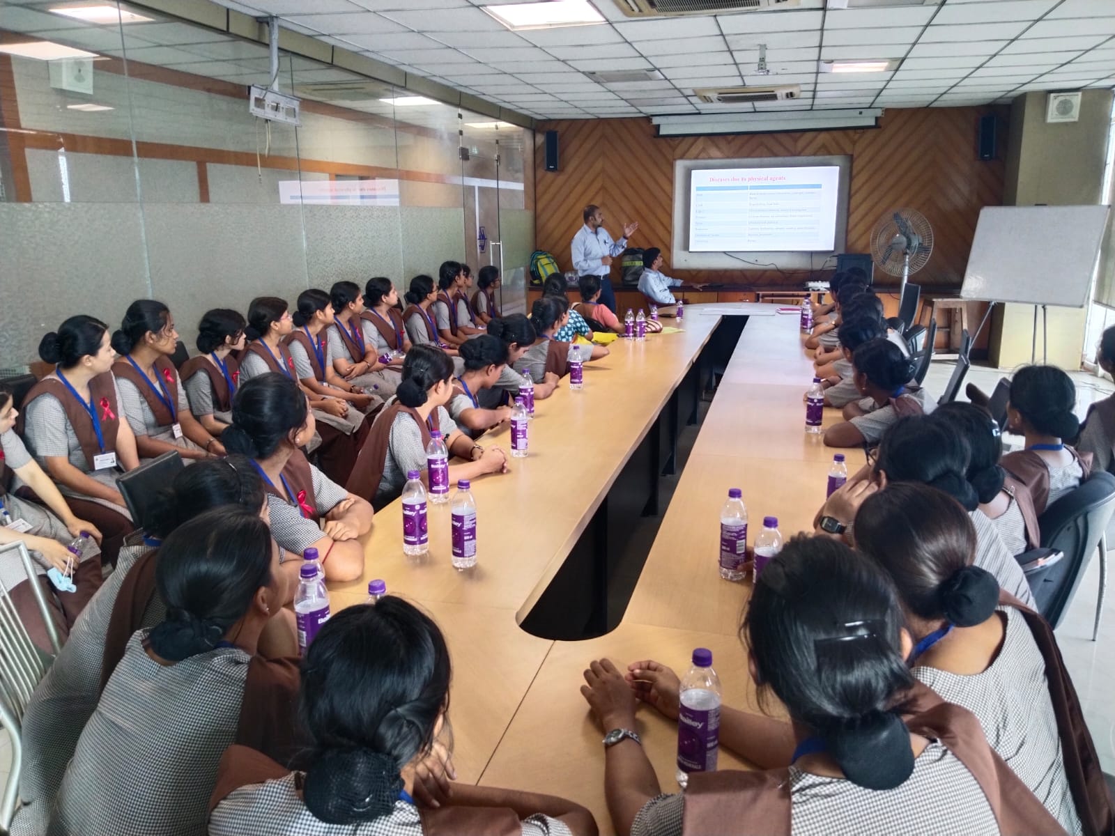 Visit of B.Sc. (Nursing) students from Ramakrishna Sarada Mission Matribhavan, Kolkata on 01 Dec 23