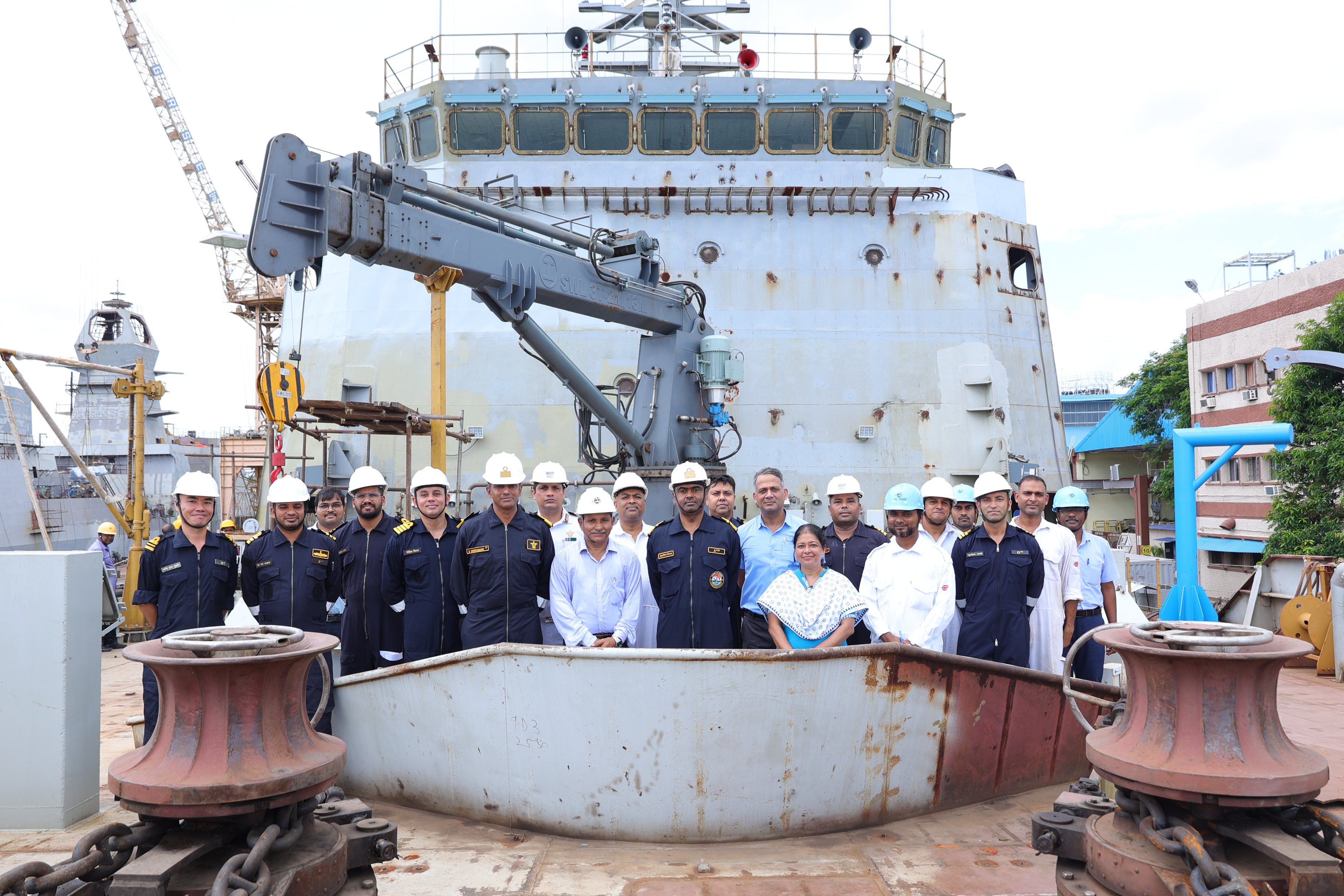 Visit of FOST, Rear Admiral Susheel Menon, VSM on 19 Jul 23