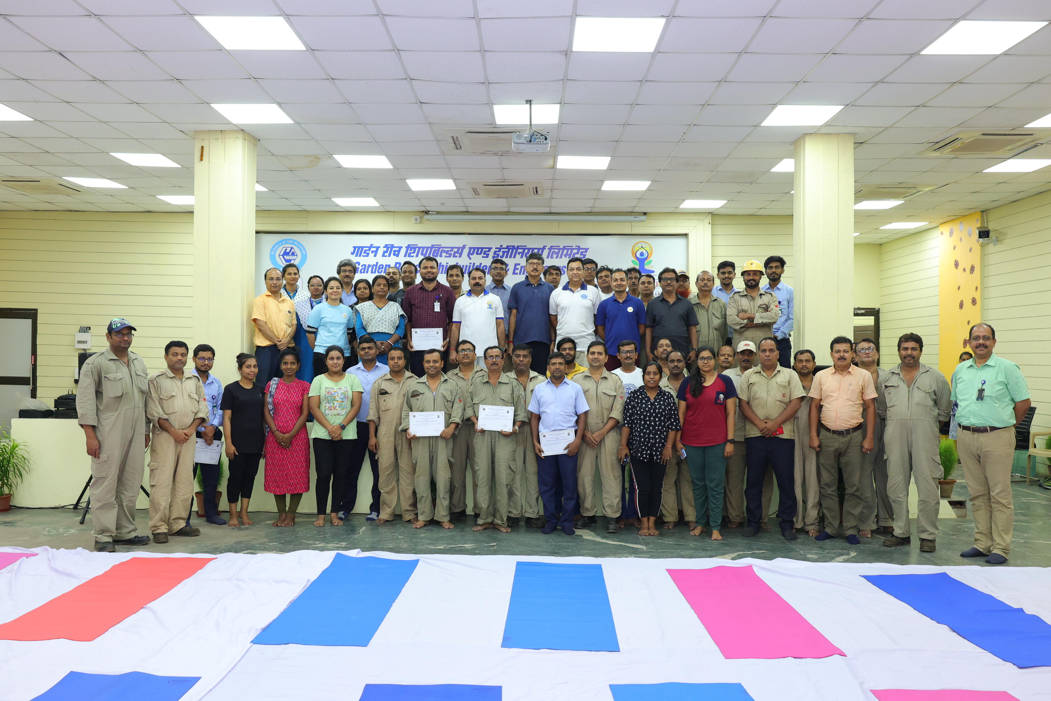 GRSE Celebrates 9th International Yoga Day - 2023 ON 21 Jun 23 - Thumbnail