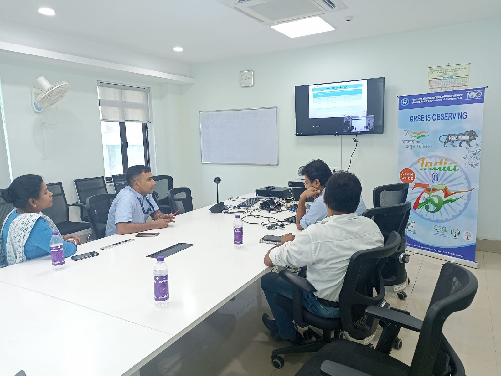 INDIA@75 - Phase X Webinar on GRSE Payment System for MSME Vendors also in association with TReDS on 23 May 23 - Thumbnail