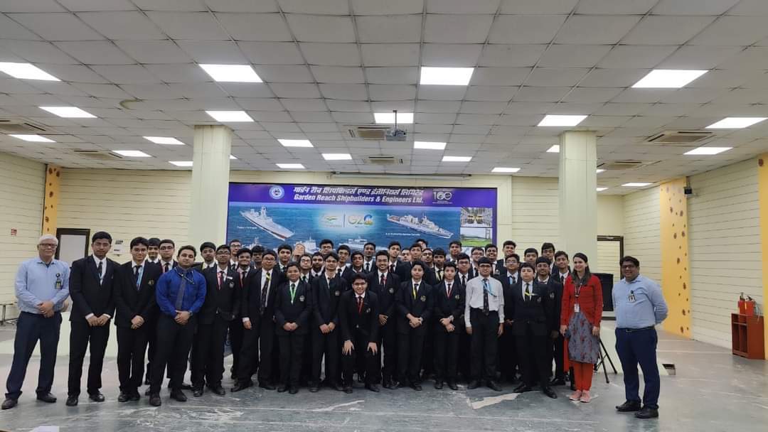 Students of Calcutta Boys School, Kolkata visit GRSE on 22 Nov 24 - Thumbnail