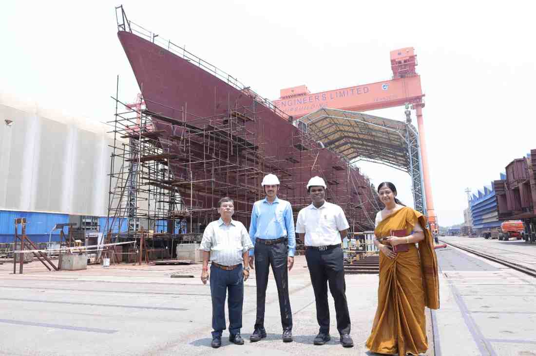 SHRI C VINOD, IA & AS DIRECTOR, CAG VISITS GRSE ON 9 MAY 25 - Thumbnail