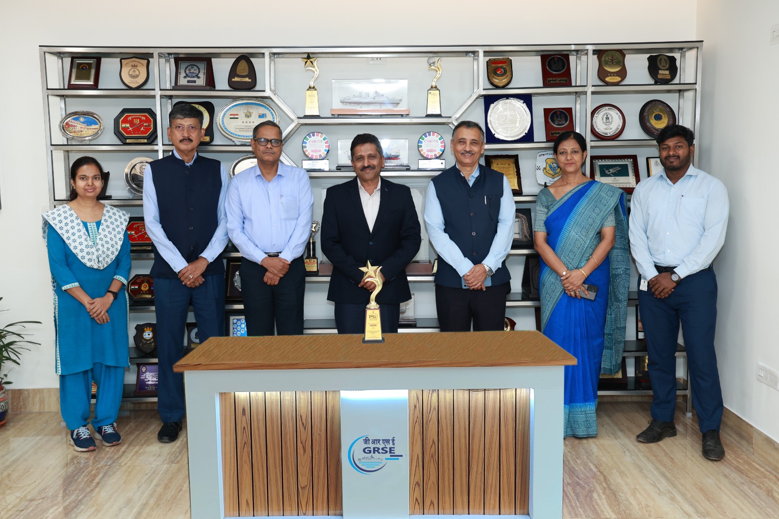 GRSE RANKED IST IN THE OVERALL FINANCIAL PERFORMANCE AT THE 11TH GOVERNANCE NOW PSU AWARDS ON 12 MAR 2025  - Thumbnail