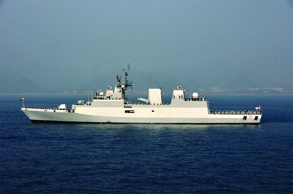 INS Kiltan, 3rd Anti Submarine Warfare Corvette at Sea