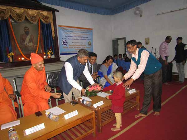 Image 3 - GRSE CSR Initiative in association with Ramakrishna Mission, Belur Math