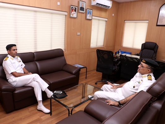 Visit of Captain Saket Khanna,NA (Desig) to GRSE on 27 Mar 18