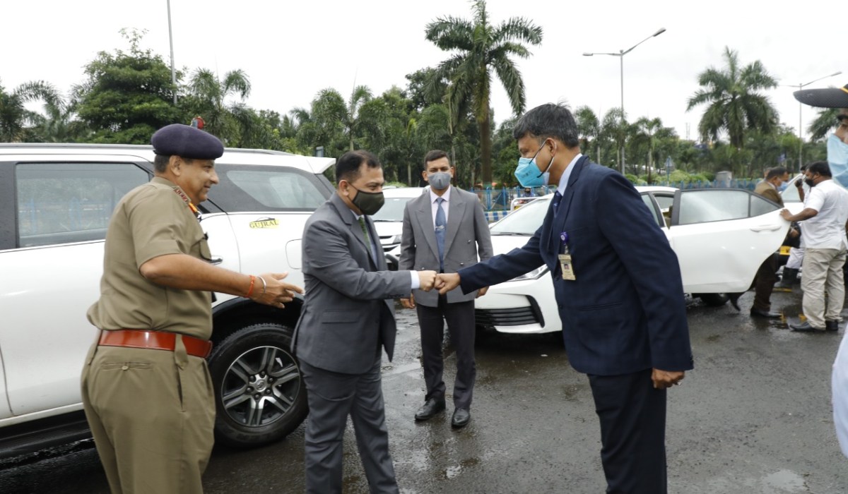 Lt Gen Saiful Alam ,SBP, SUP, AWC, PSC, PhD, Quartermaster General Bangladesh Army Visited GRSE on 20 Sep 2021