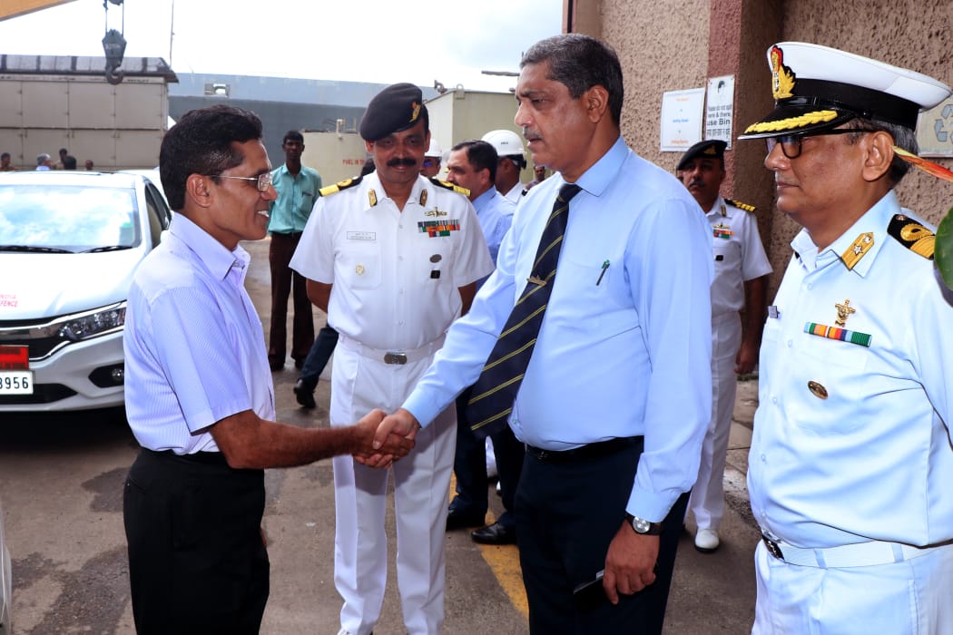 Vice Admiral SN Ghormade, AVSM, NM, Chief of Staff, HQENC visits GRSE on 24 Sep 19