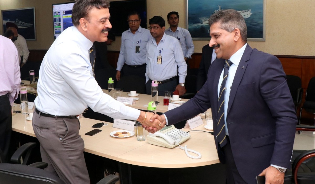 HDMC Officers visit GRSE on 10 Dec 19