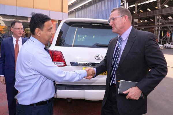 Delegation from US Consulate visit GRSE on 11 May 18