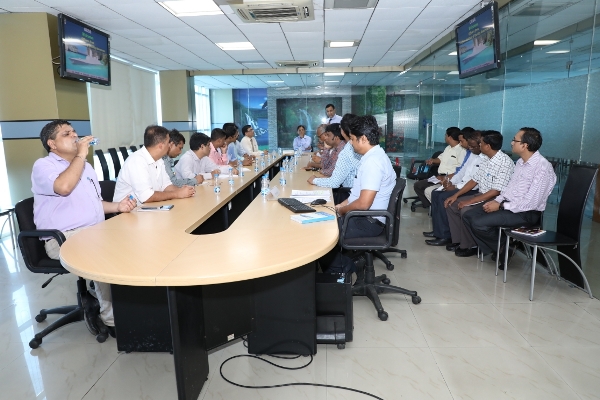 Visit of Officers from Defence Institute of Quality Assurance to GRSE on 12 June 18