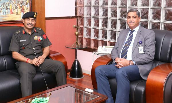Major General AK Sanyal, VSM, GOC, Bengal Area visited GRSE on 09 Aug 18