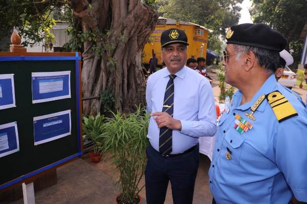 Vice Admiral B.K Verma, AVSM, CINCAN, visited GRSE, Kolkata on 26 Oct 18