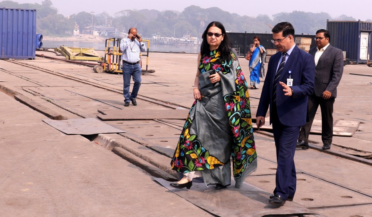 Ms.Gargi Kaul, IA & AS, FA(DS) visits GRSE on 18 Jan 19