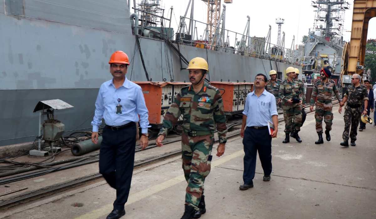 Defence Attache (Designates) visit GRSE on 18 Jun 19