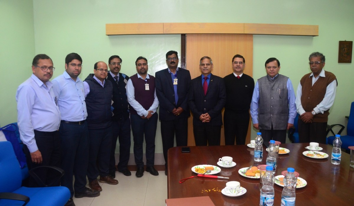 Major General Mohan Ram ADGQA (EE)/ Delhi and Mr. A.K Anand, SQAO/SQAE(EE)/Kolkata visit GRSE on 29 Jan 2020