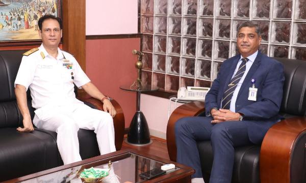 Visit of Rear Admiral Ajay Kochhar, NM, ACWP&A to GRSE on 28 Aug 18