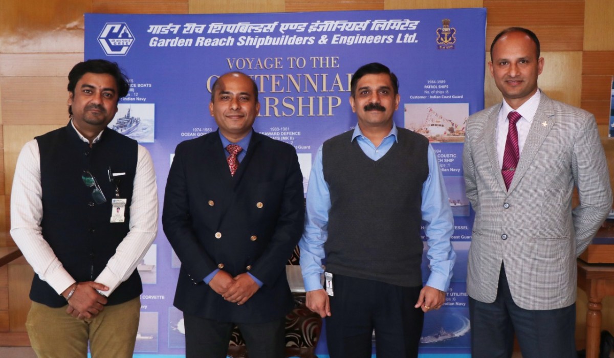 DA/NA designates visit GRSE on 25 Jan 20