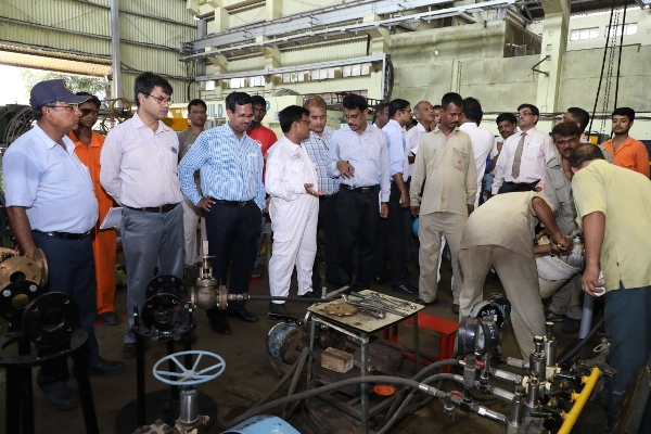 Visit of Officers from Defence Institute of Quality Assurance to GRSE on 12 June 18