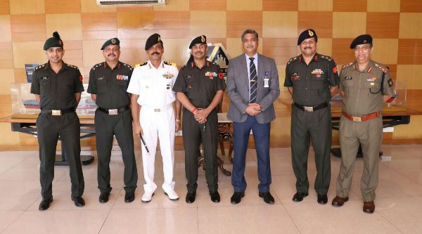 Major General AK Sanyal, VSM, GOC, Bengal Area visited GRSE on 09 Aug 18