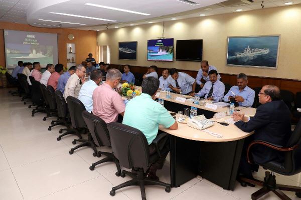 DA Designates visits GRSE on 14 Sep 18