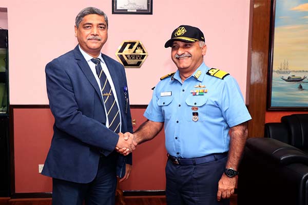 Rear Admiral Sanjay Datt, CSO (Tech) visits GRSE on 15 Feb 19