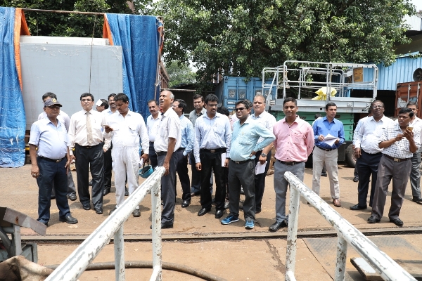 Visit of Officers from Defence Institute of Quality Assurance to GRSE on 12 June 18