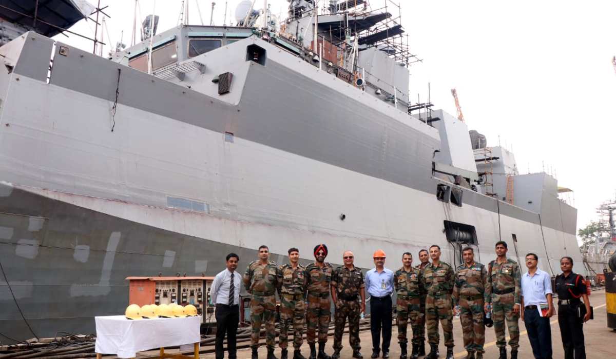 Defence Attache (Designates) visit GRSE on 18 Jun 19