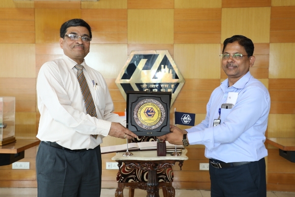 Visit of Officers from Defence Institute of Quality Assurance to GRSE on 12 June 18
