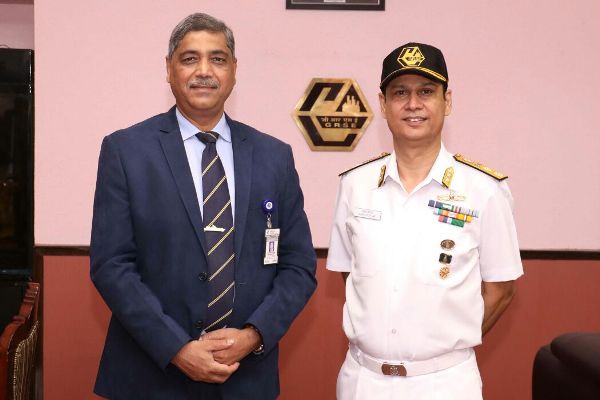 Visit of Rear Admiral Ajay Kochhar, NM, ACWP&A to GRSE on 28 Aug 18