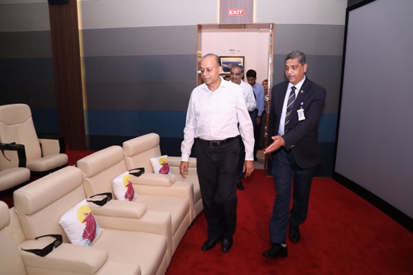 Dr. Ajay Kumar, Secretary (Defence Production) visits GRSE on 07 Jul 18 and inaugurates the Virtual Reality Lab