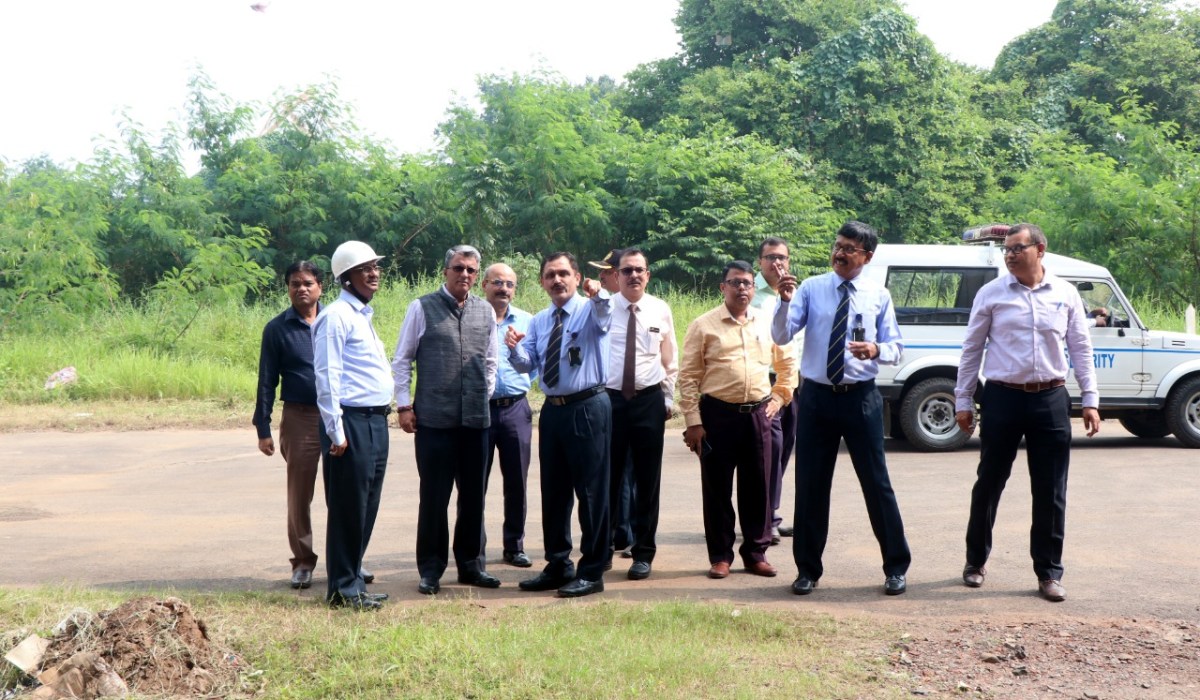 Delegation from Inland Waterways Authority of India (IWAI) visit GRSE on 01 Nov 19