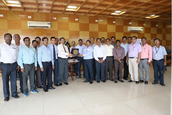 Visit of Officers from Defence Institute of Quality Assurance to GRSE on 12 June 18